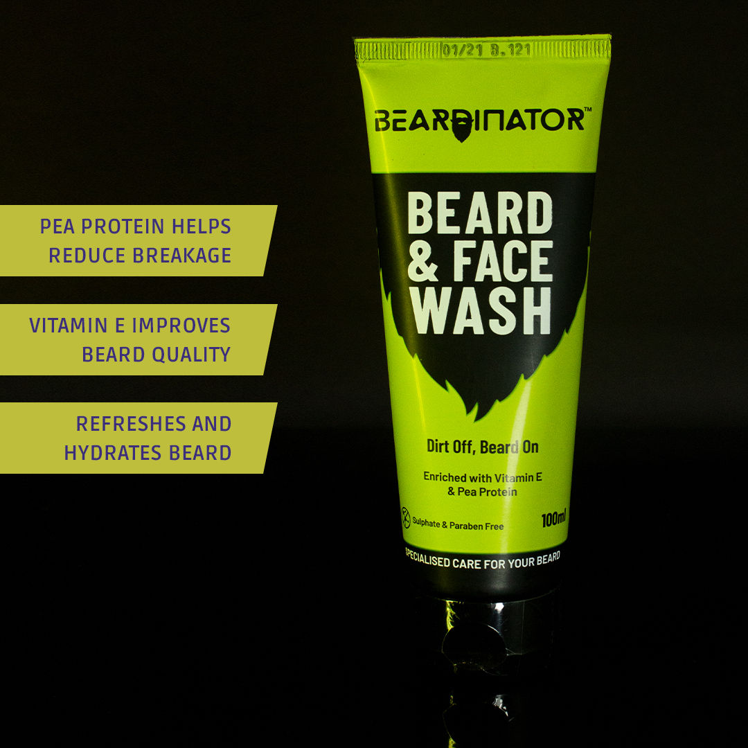 Beardinator 3 Step Advanced Beard Growth Kit For Faster Beard Growth