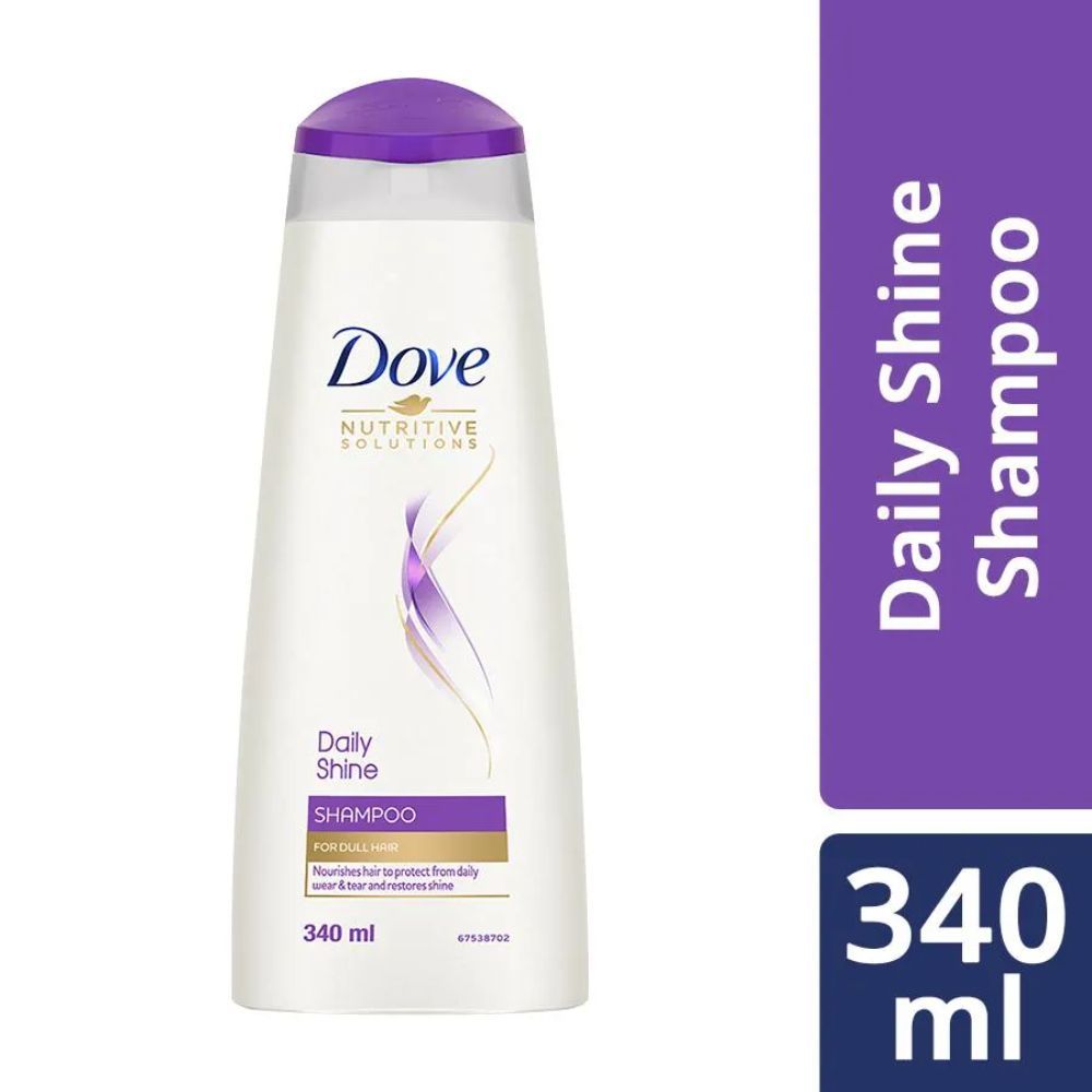 Buy Dove Daily Shine Therapy Shampoo (340 ml) Find Offers, Discounts