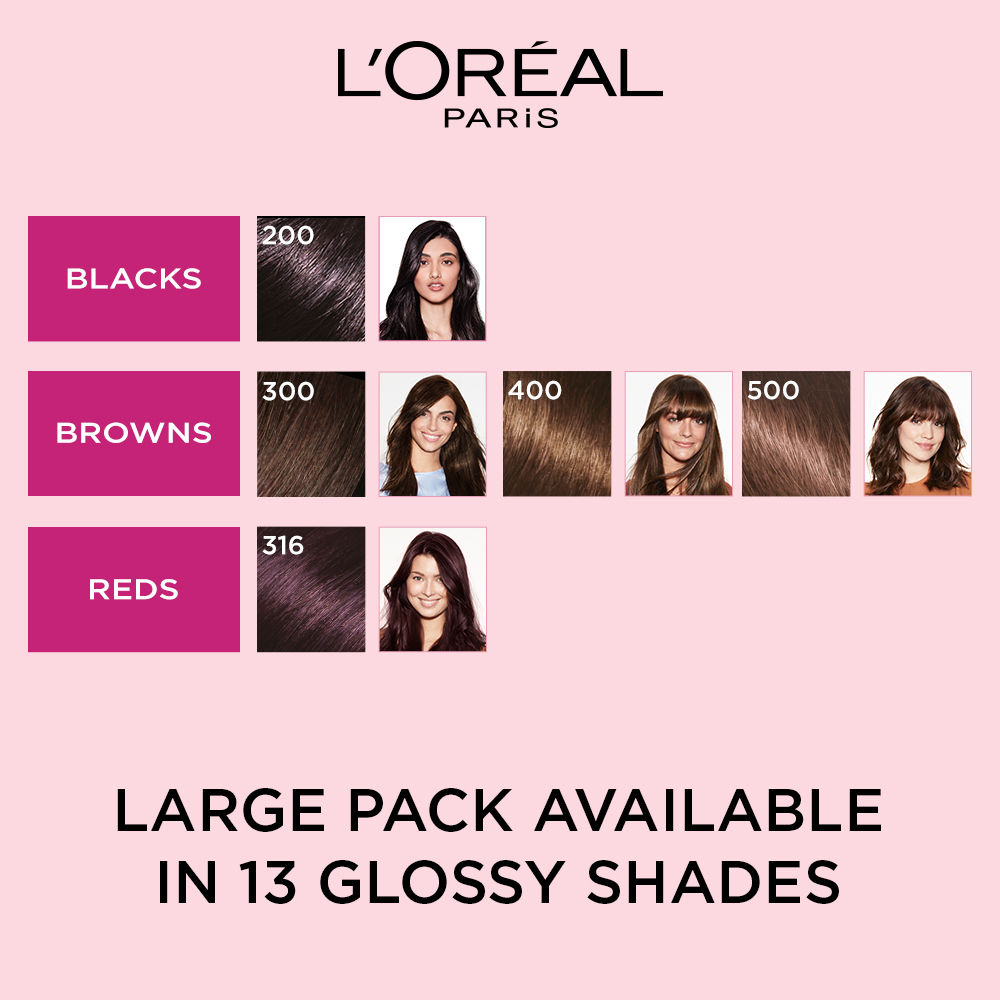 LOreal Paris Excellence Hair Color Small Pack No3 Natural Darkest Brown  for 1131 USD  Category   Cheaper than Amazon  Free SH worldwide   GIFTSBUYINDIA