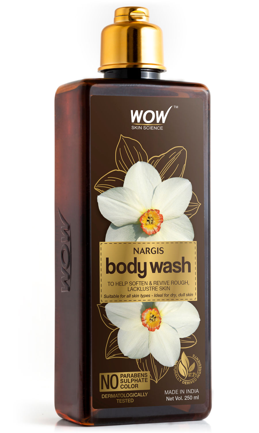 WOW Skin Science Nargis Body Wash 250mL