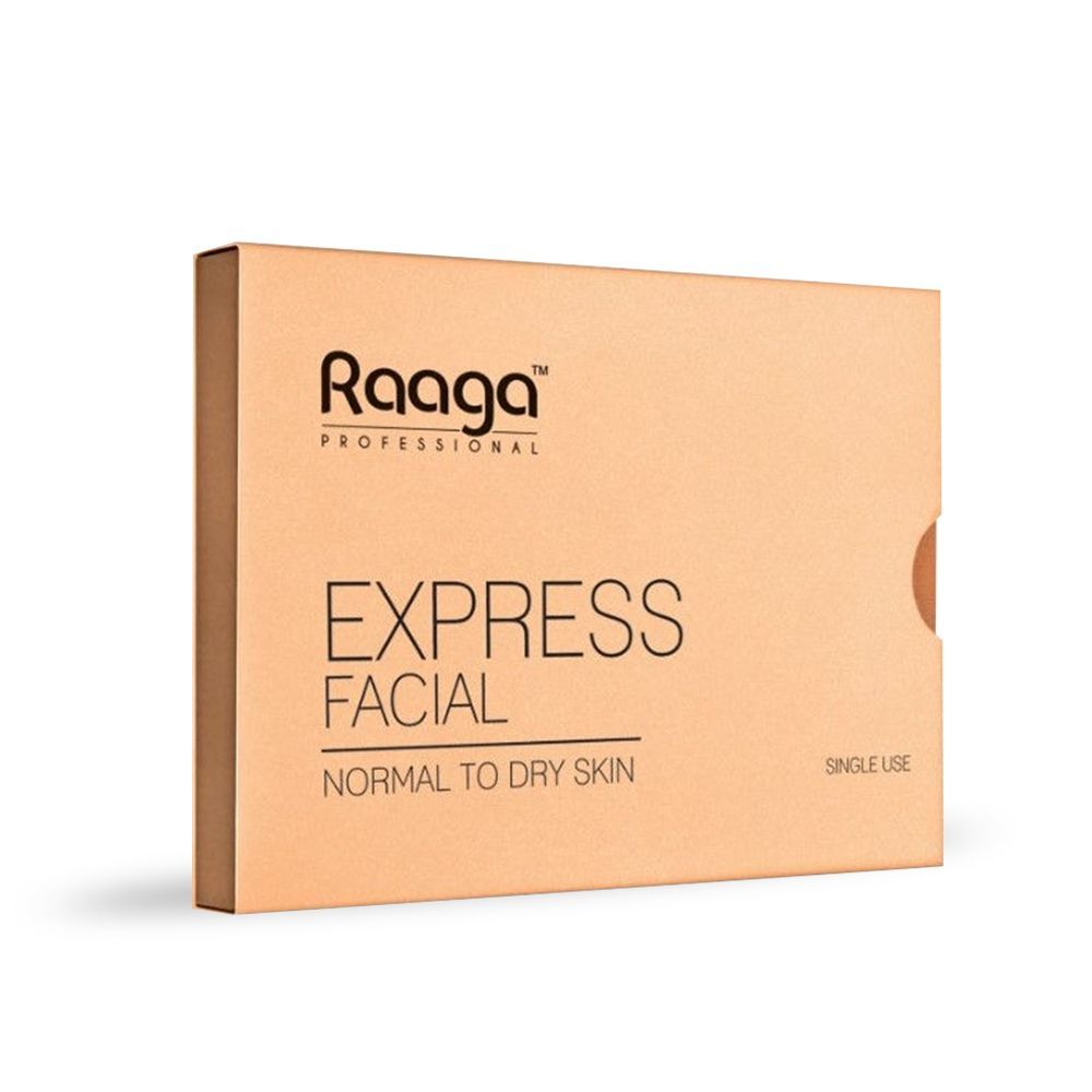 Raaga Professional Express Facial Kit, Normal To Dry Skin (1+1), 35 g