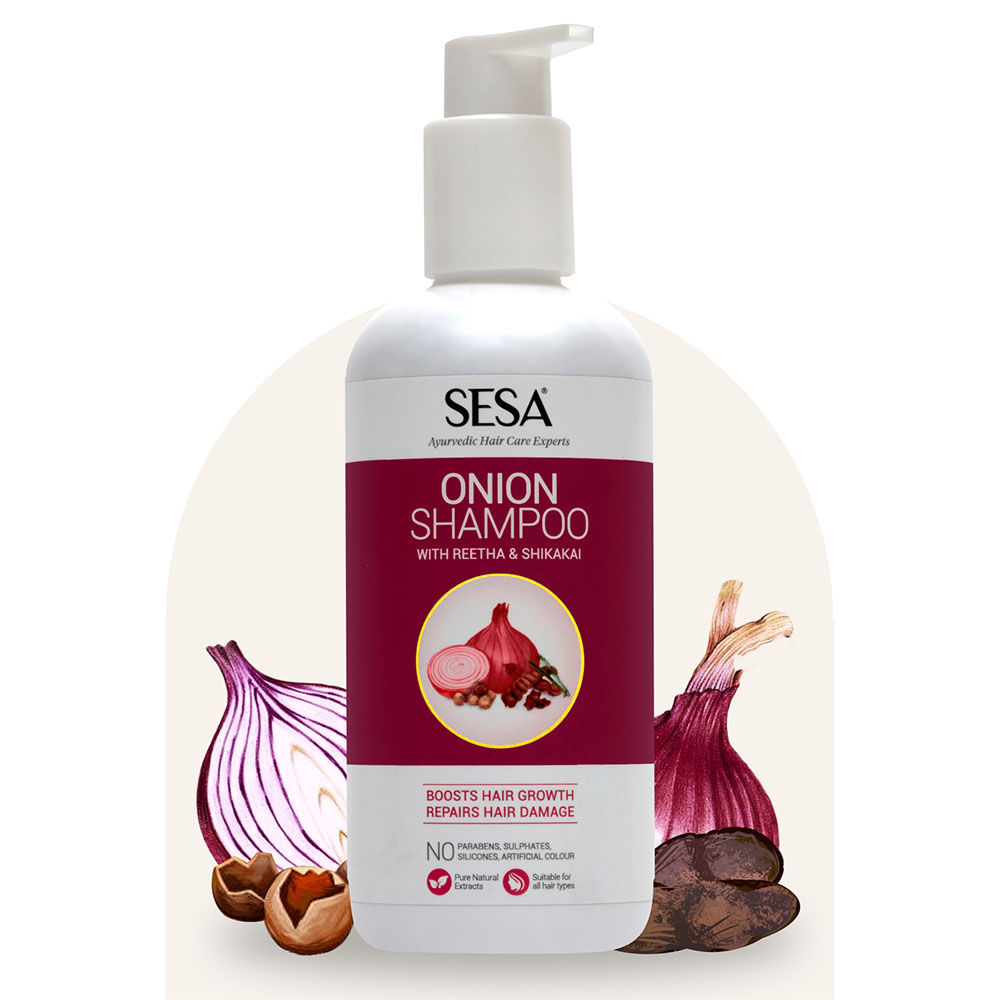 Sesa Onion Shampoo with Reetha & Shikakai (300 ml)