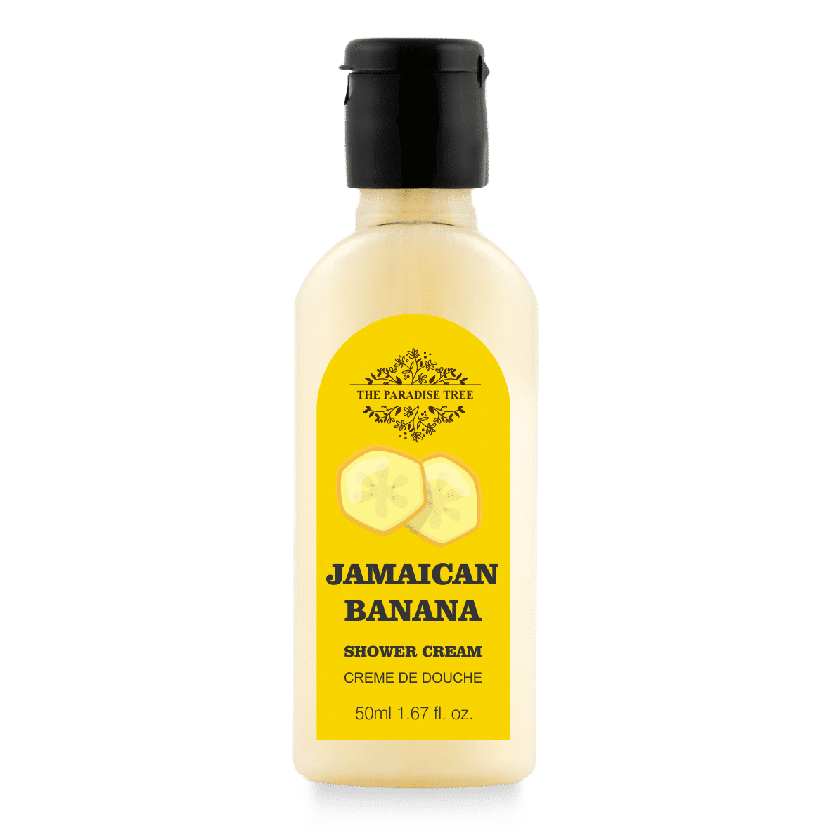 The Paradise Tree's Jamaican Banana Shower Cream Travel Size
