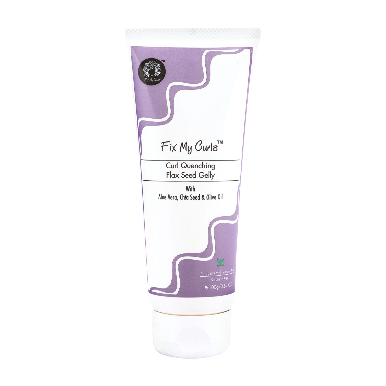 Fix My Curls Curl Quenching Flax Seed Gelly For Curly And Wavy Hair, 100GM