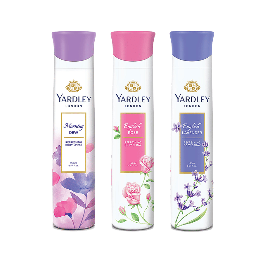 Yardley body spray deals