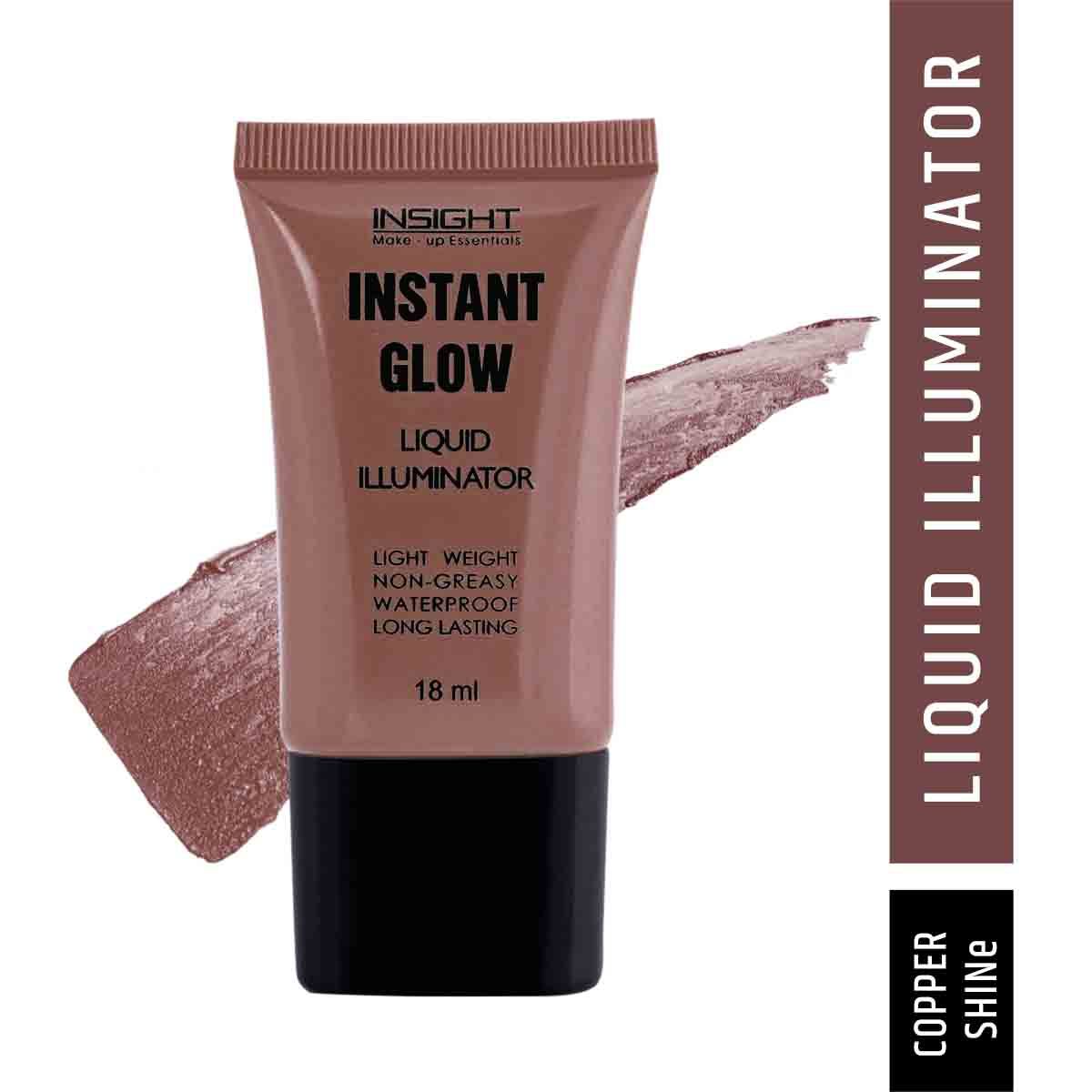 Buy Insight Instant Glow Liquid IlluminatorCopper Shine04(18 Ml) Online Purplle