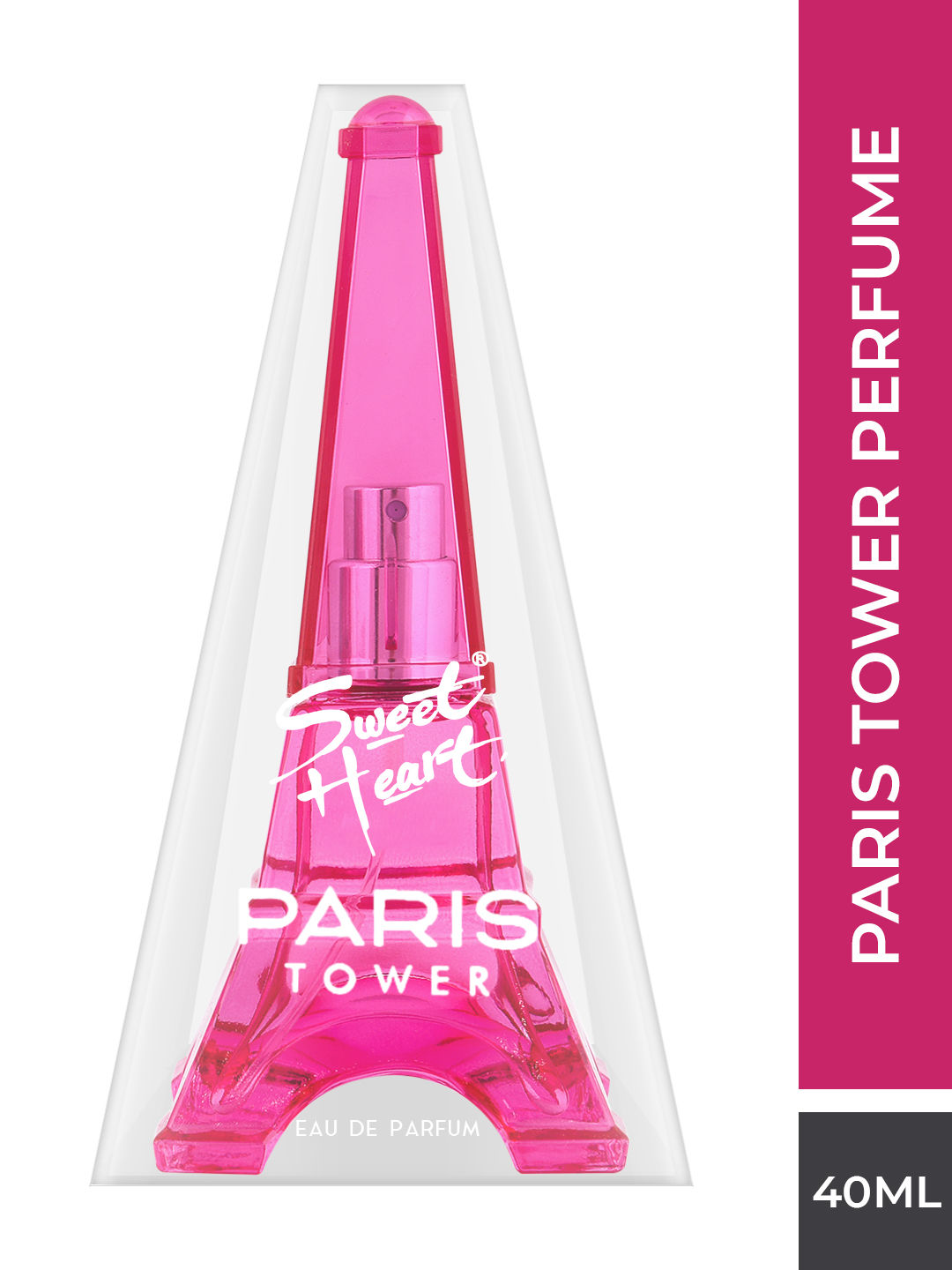 Sweet Heart Pink Paris Tower Eau De Parfum 40ml