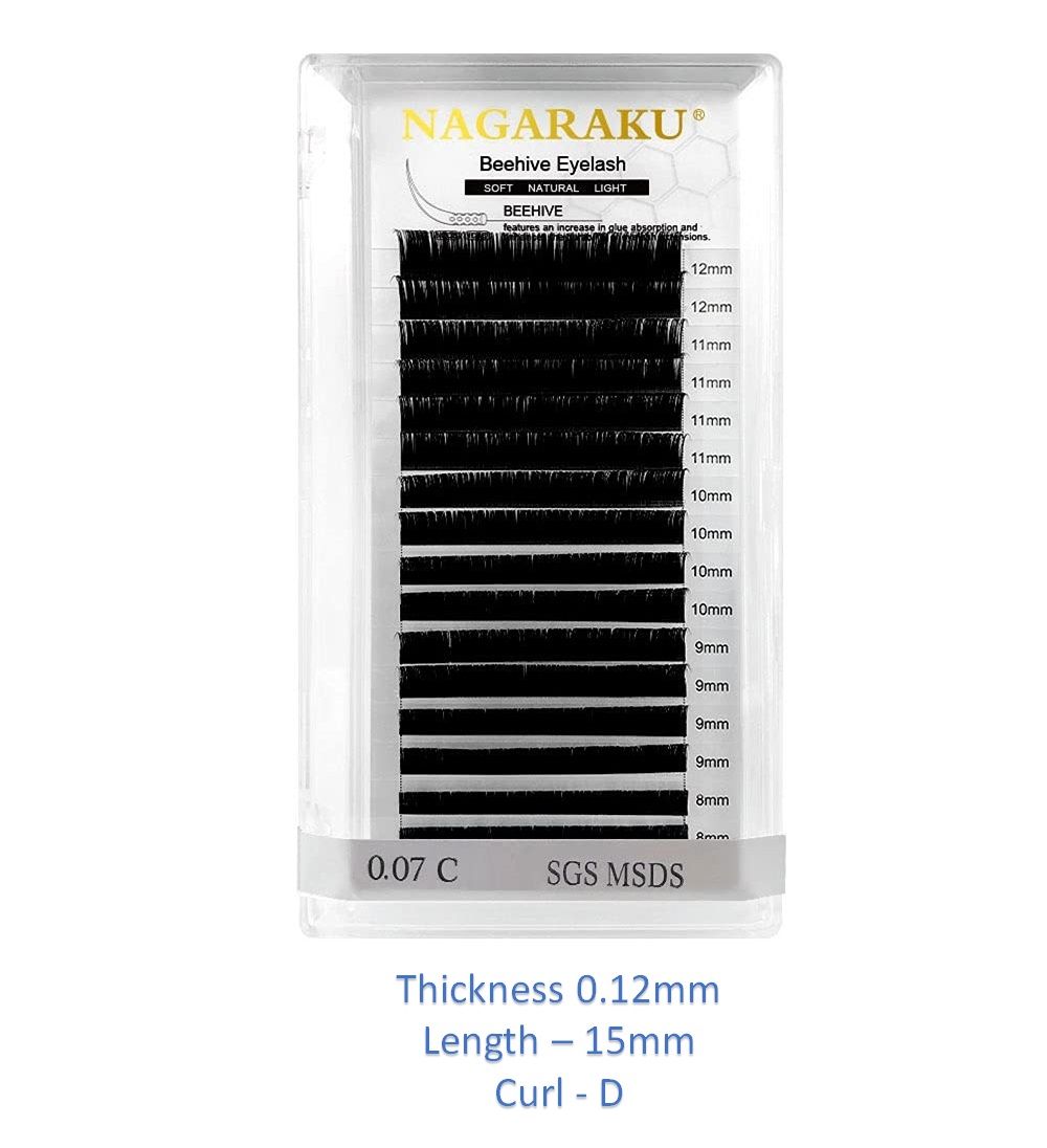 NAGARAKU Laser Beehive Eyelash Extension Longer Lasting ...