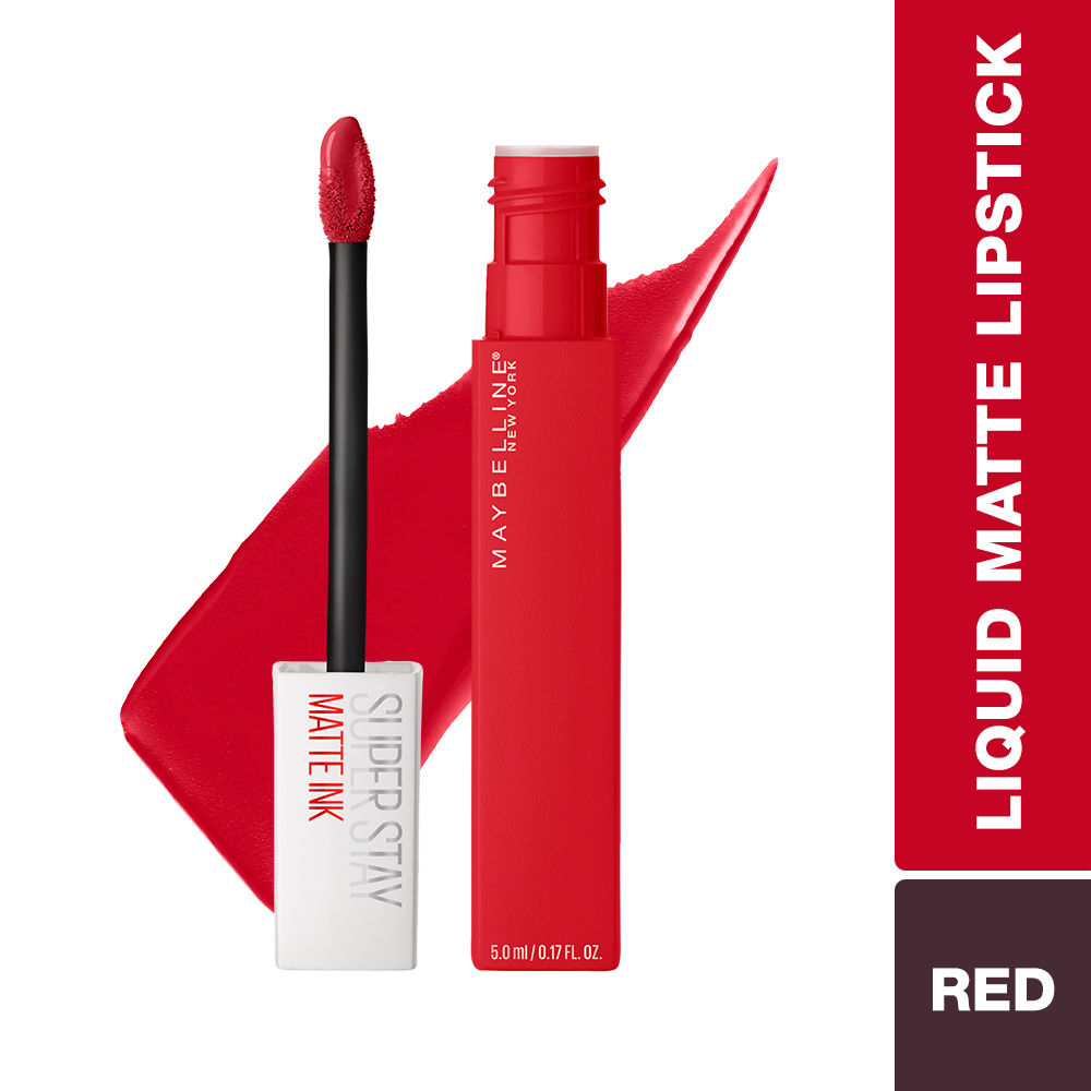 Matte　Buy　Maybelline　Lipstick　Ambitious　Purplle　New　Ink　g)　York　Super　Stay　(5　Liquid　220　Online