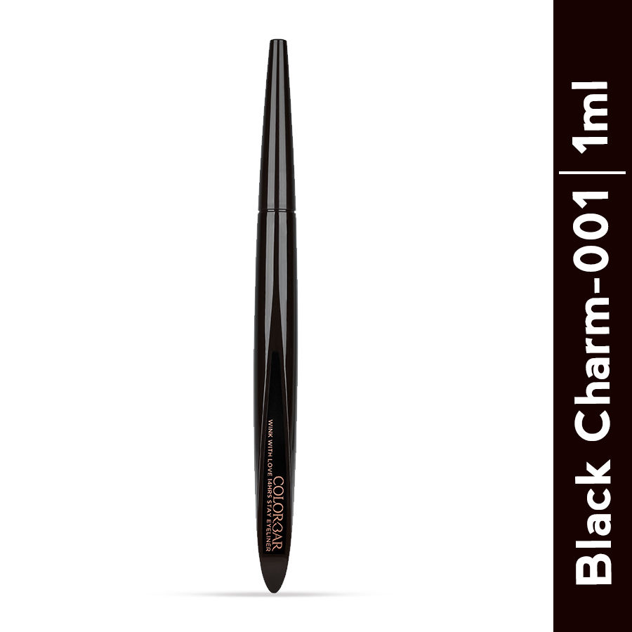 Colorbar X Jacqueline Wink With Love 14Hrs Stay Eyeliner Black Charm001