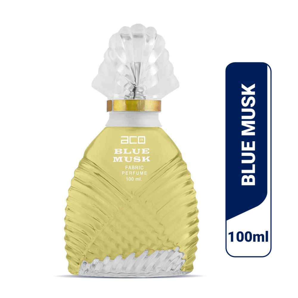 Buy ACO Blue Musk Fabric Perfume (100 ml) For Men - Purplle