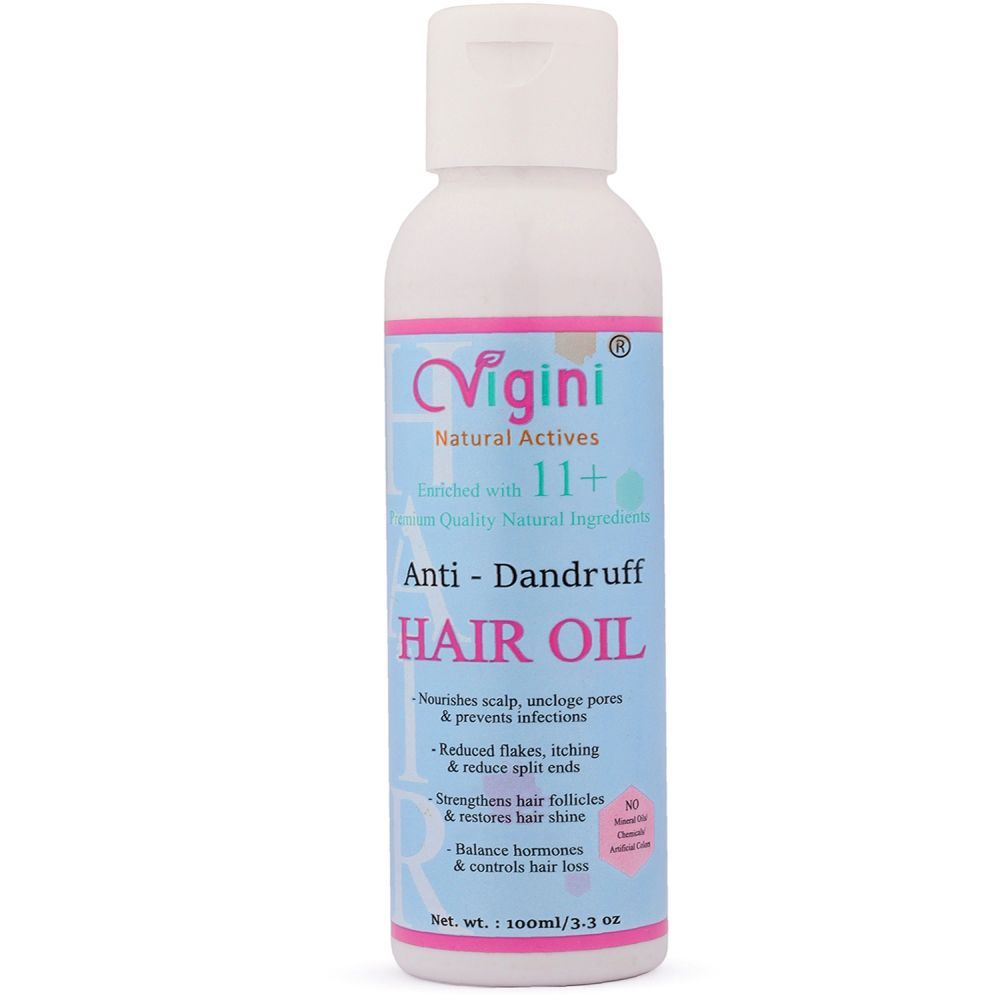 Vigini Anti Dandruff Itchy Scalp Hair Care Oil Smoothening