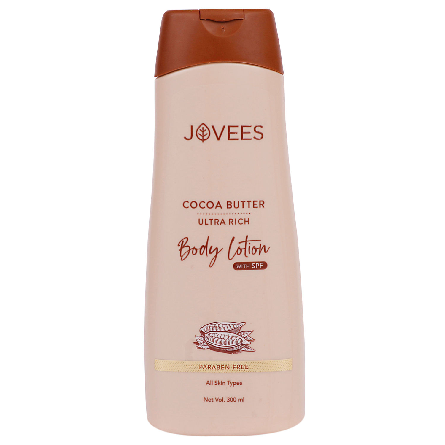 Jovees Herbal Cocoa Butter Hand & Body Lotion (300 ml)