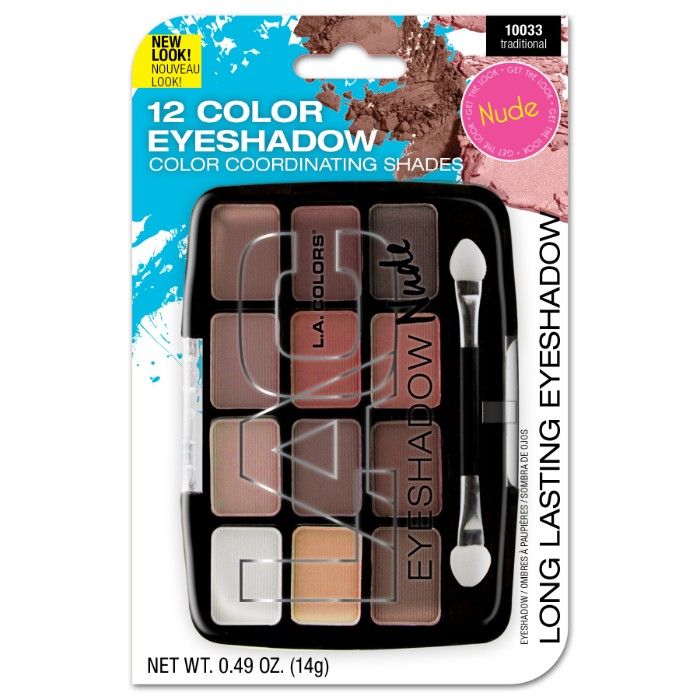 Buy L.A. Colors 12 Color Eyeshadow Palette - Traditional 14 g Online ...