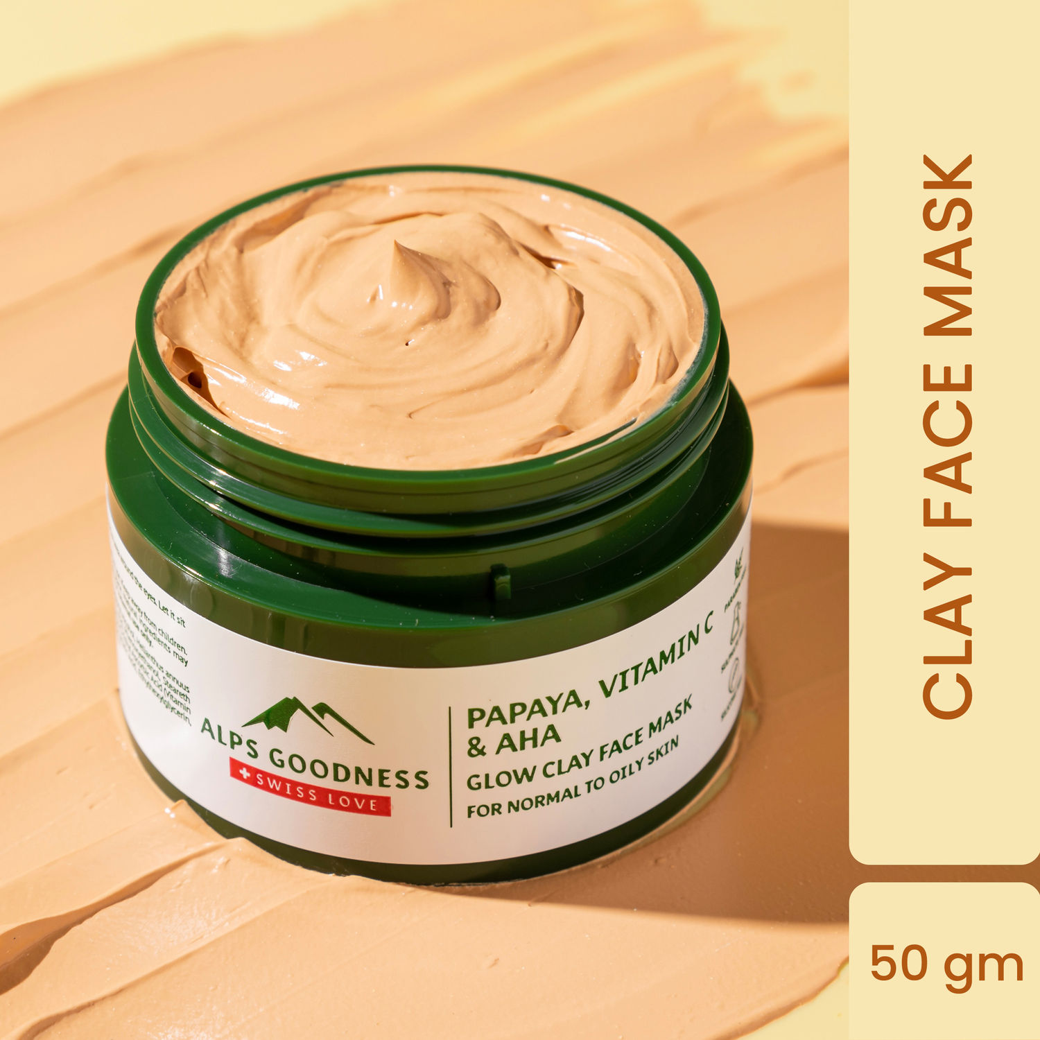 Alps Goodness Vitamin C Glow White Clay Mask with Papaya  (50 g)
