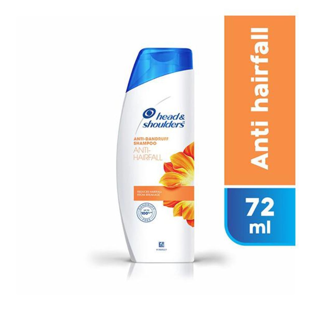 Buy Head Shoulders Anti Hair Fall Shampoo 72 Ml Online Purplle