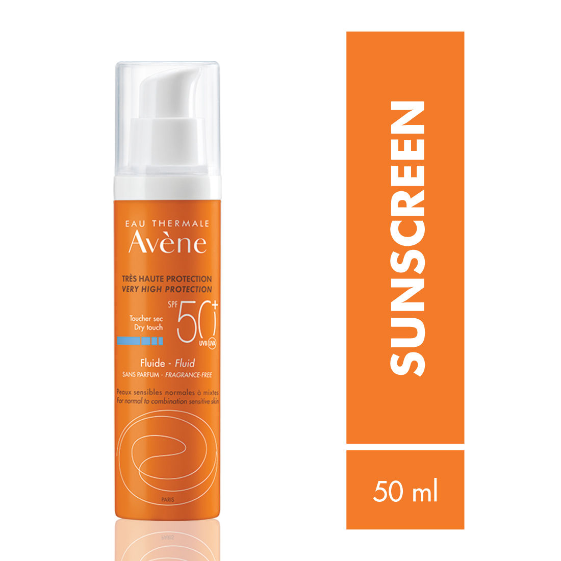 Avene Very High Protection Dry Touch Fluid SPF 50, 50ml