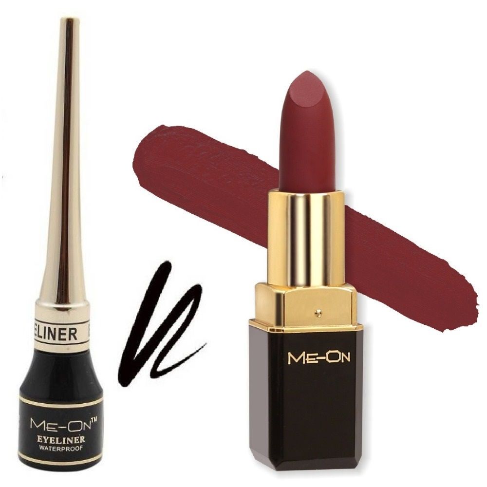 MeOn Pack of Black Tip Eyeliner and 8H Longlasting Color Addict HD