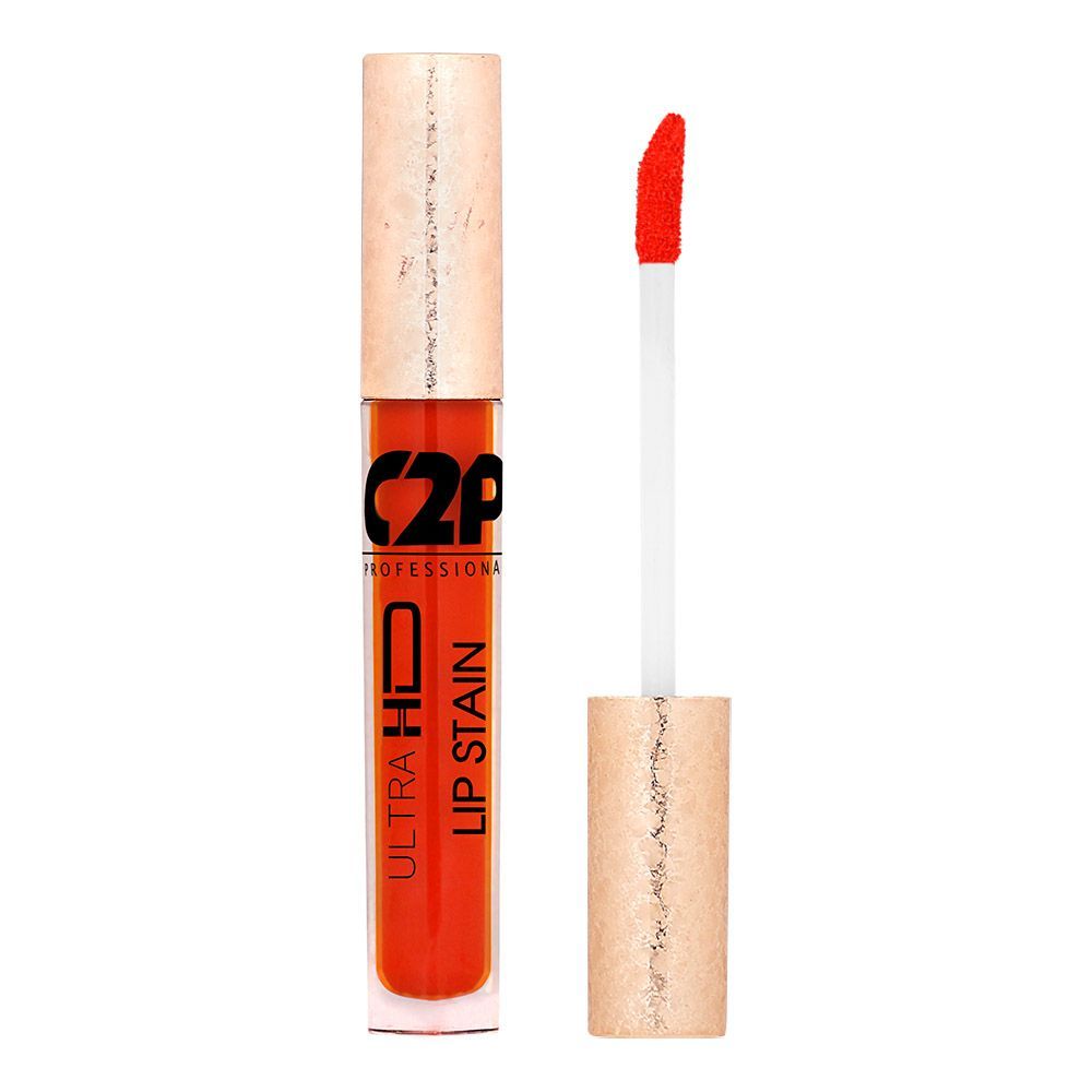 C2P Lip Stain Liquid Lipstick Downtown Red 29