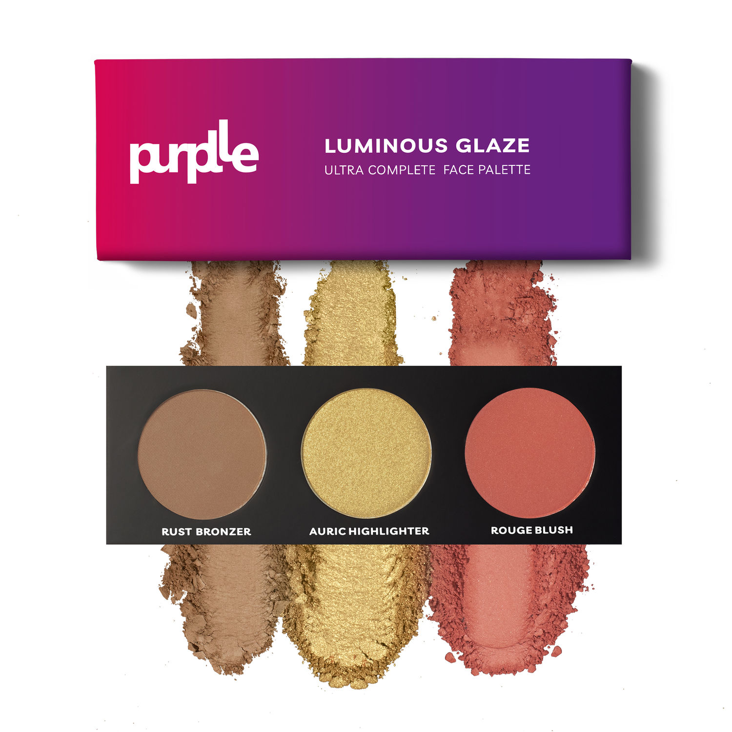 Purplle Luminous Glaze Ultra Complete Face Palette (12g)