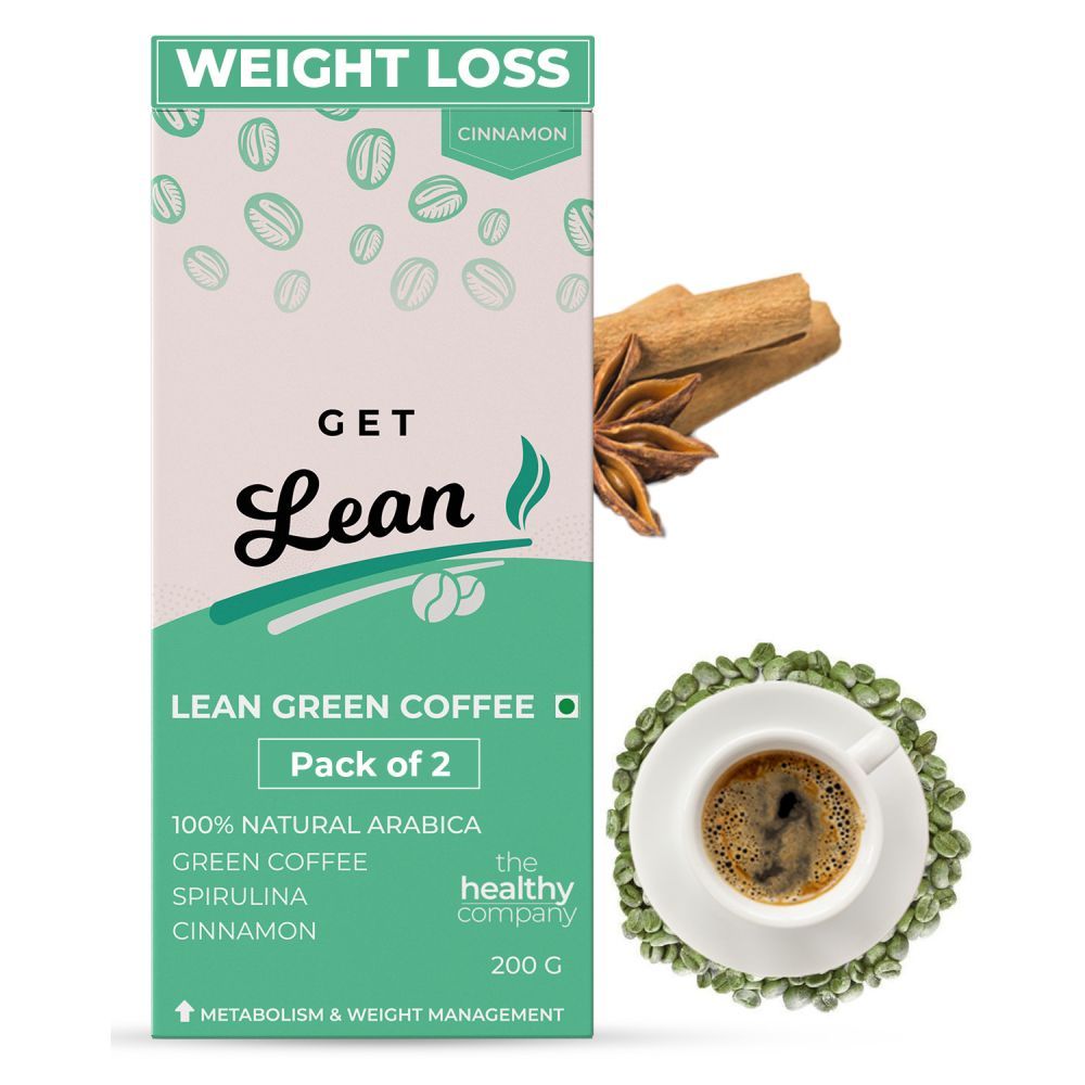 Buy The Healthy Company - Weight Loss LEAN Green Coffee ( Pack of 1, 200g) - Purplle