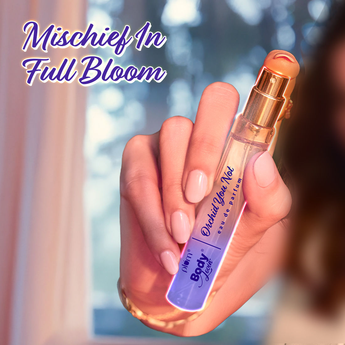 BodyLovin' Orchid-You-Not Long Lasting & Premium Fresh Floral Fragrance For Women Red Apple, Freesia & Musk Notes High On Fun