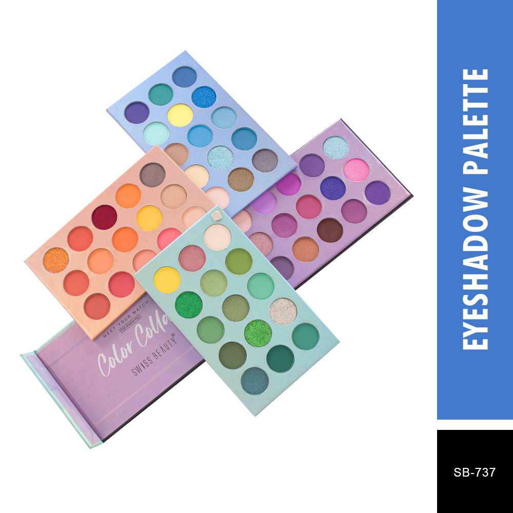 Swiss Beauty Color Collage Eyeshadow Palette (48 g)