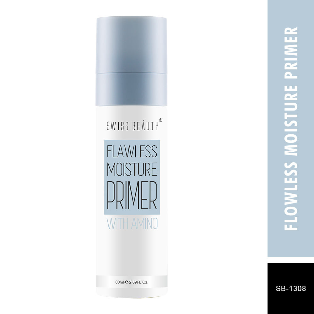 Swiss Beauty Flawless Moisture Primer White (80 ml)