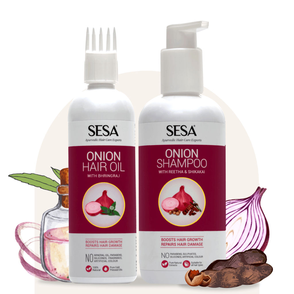 Sesa Onion AntiHair Fall Combo for Hair Care Onion Oil 200 ml