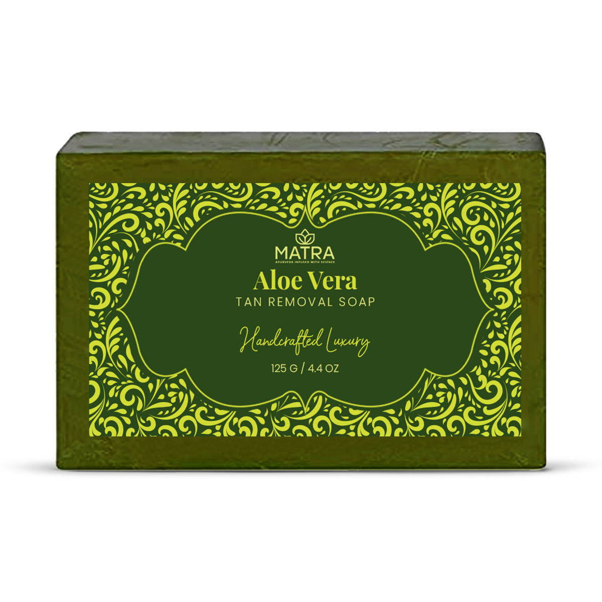Matra Aloe Vera Handmade Soap with Turmeric, Amla and Neem 125 g