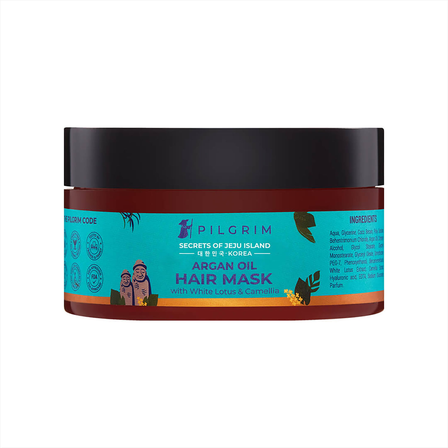 Pilgrim Intense Moisture Argan Oil Hair Mask for Dry & Frizzy hair, 200g