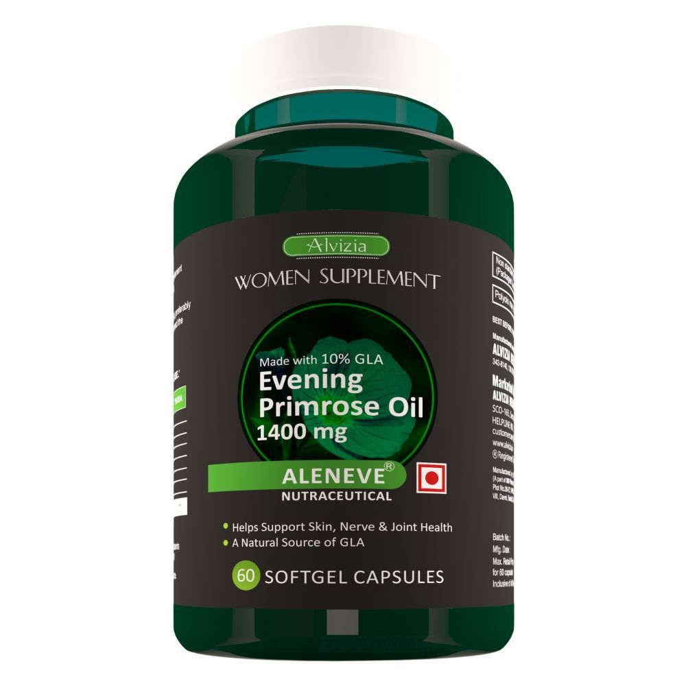 Alvizia Aleneve Evening Primrose Oil 1400mg Women's Health (60
