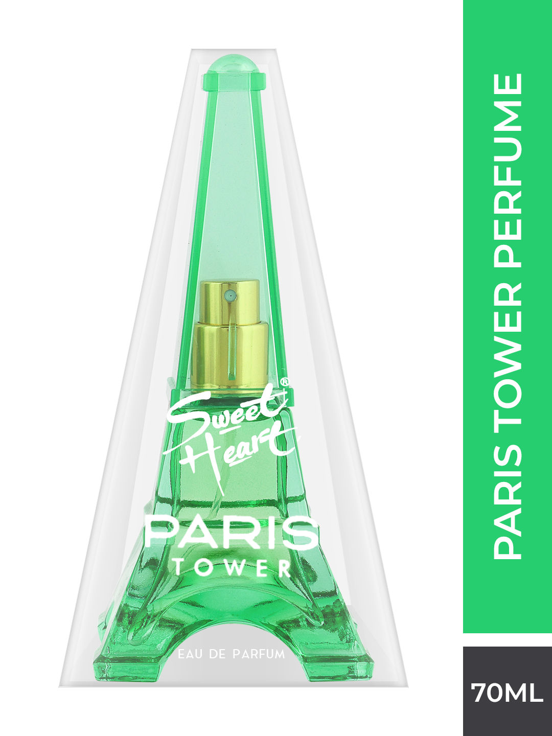 Sweet Heart Paris Tower Green Eau De Parfum for Men and Women