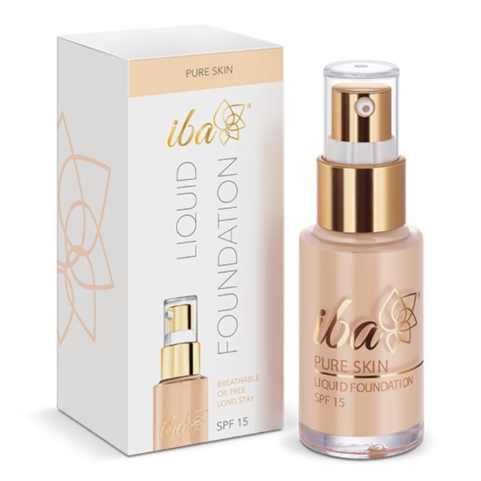 Iba Pure Skin Liquid Foundation - Ivory Fair (30 ml)