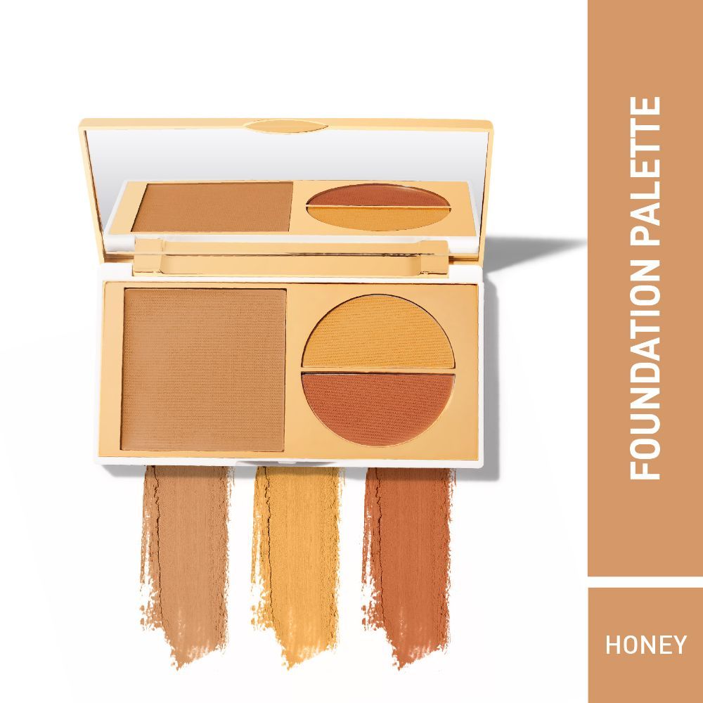 MyGlamm Total Makeover FF Cream Foundation Palette-Honey (10.5 g)