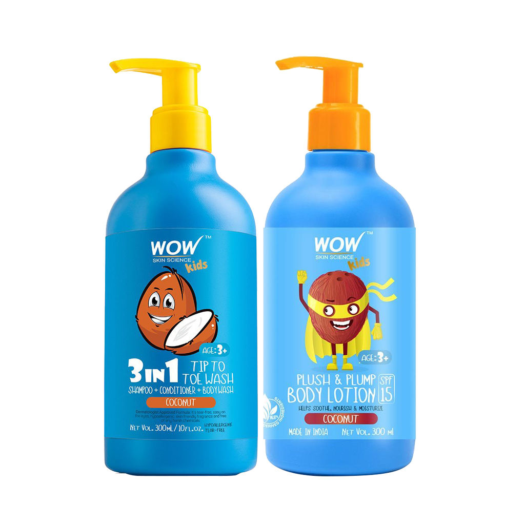 Wow Kids Skin Care coconut kit