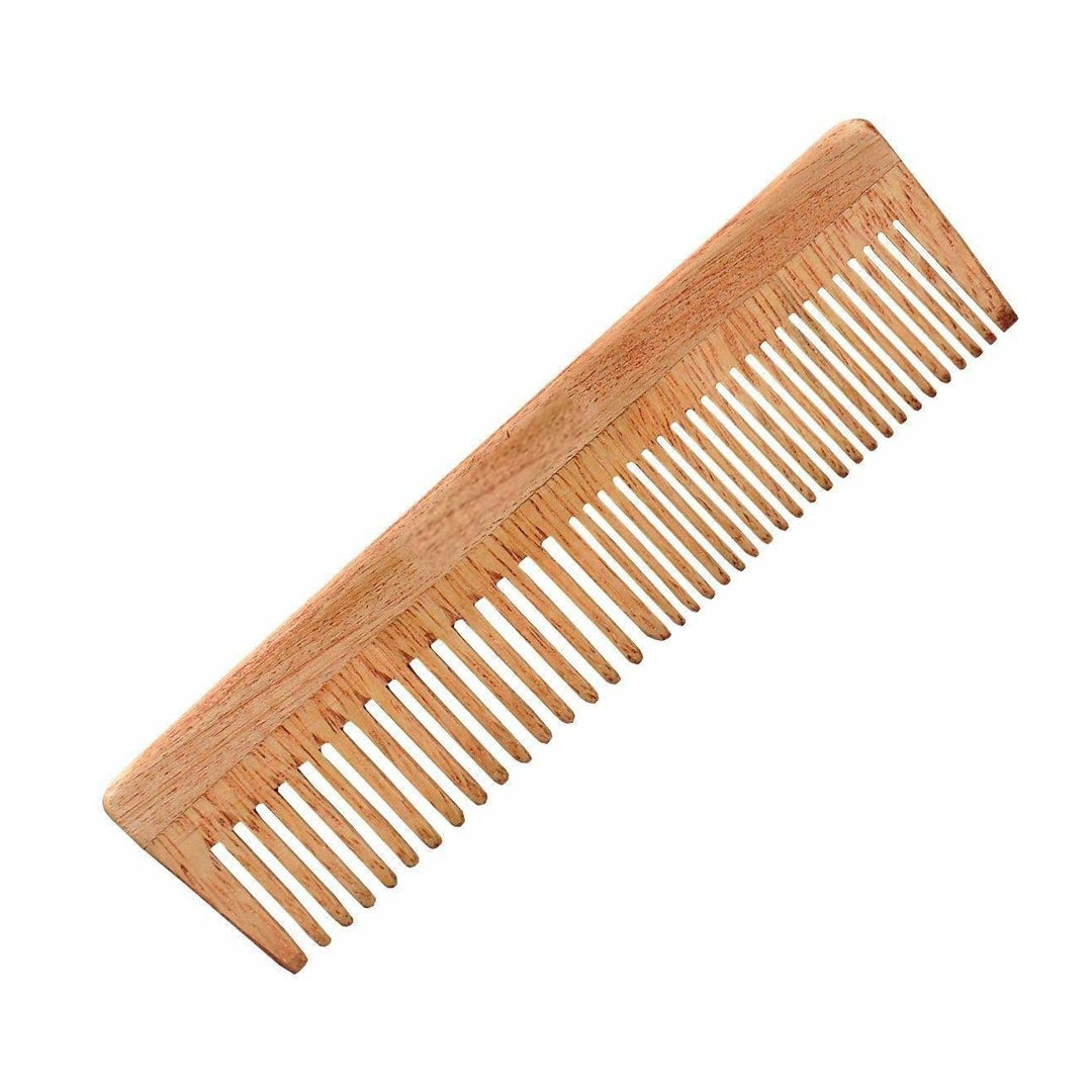 Sanfe Selfly Hair Comb Full Wooden Hair Scalp Massager 1 Piece