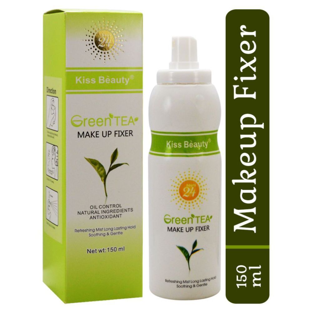 Kiss Beauty Green Tea Oil Control Antioxidant Makeup Fixer (150 ml)