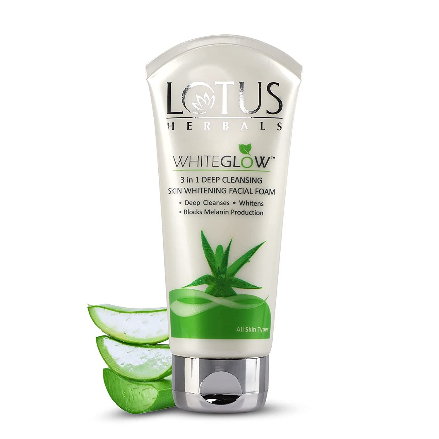 Buy Lotus Herbals White Glow Milk Enzymes Skin Whitening Foaming
