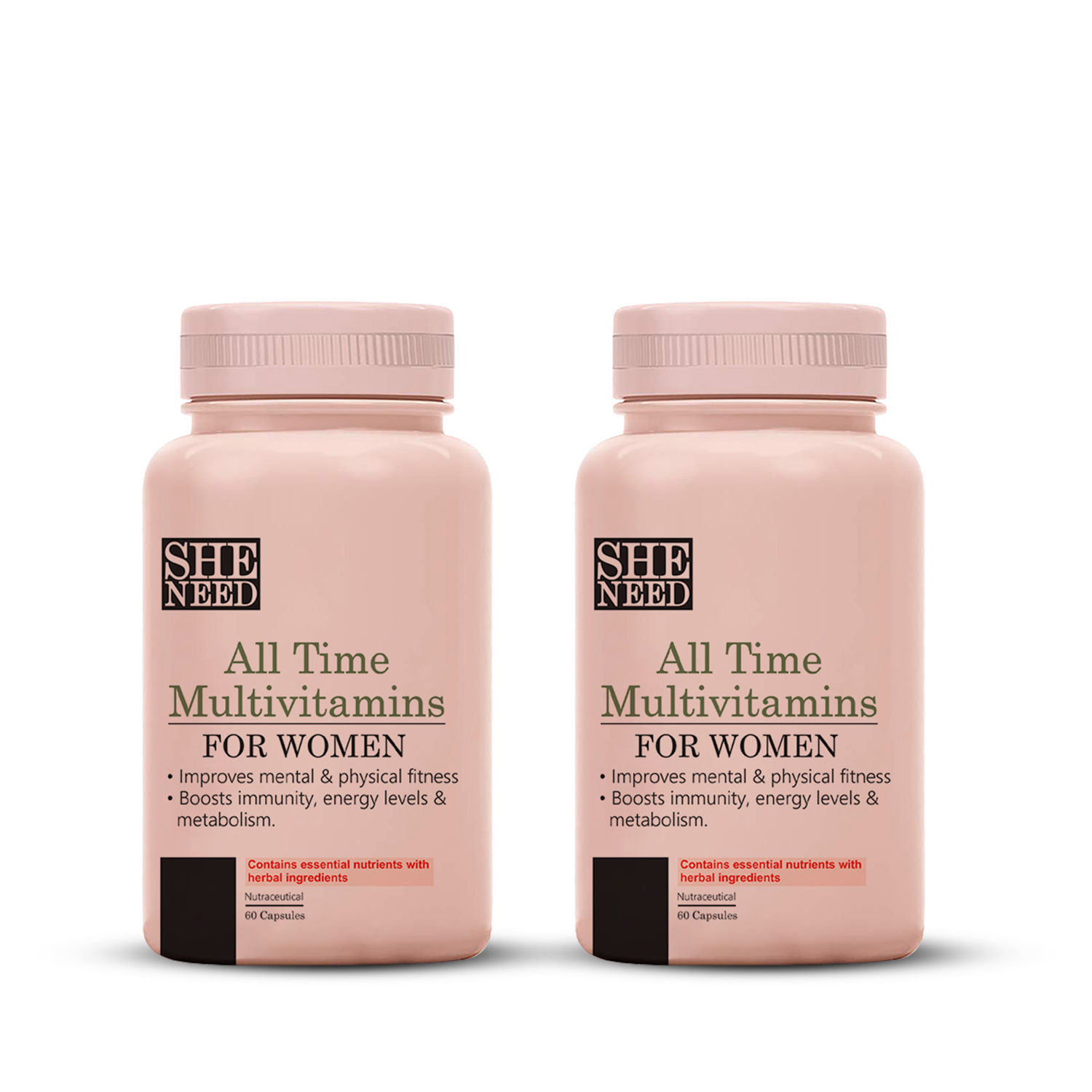 SheNeed All Time Multivitamin For Women For Boosting Metabolism