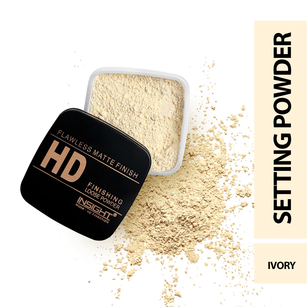 Insight Cosmetics HD Finishing Loose Powder(Tr-202)_Ivory