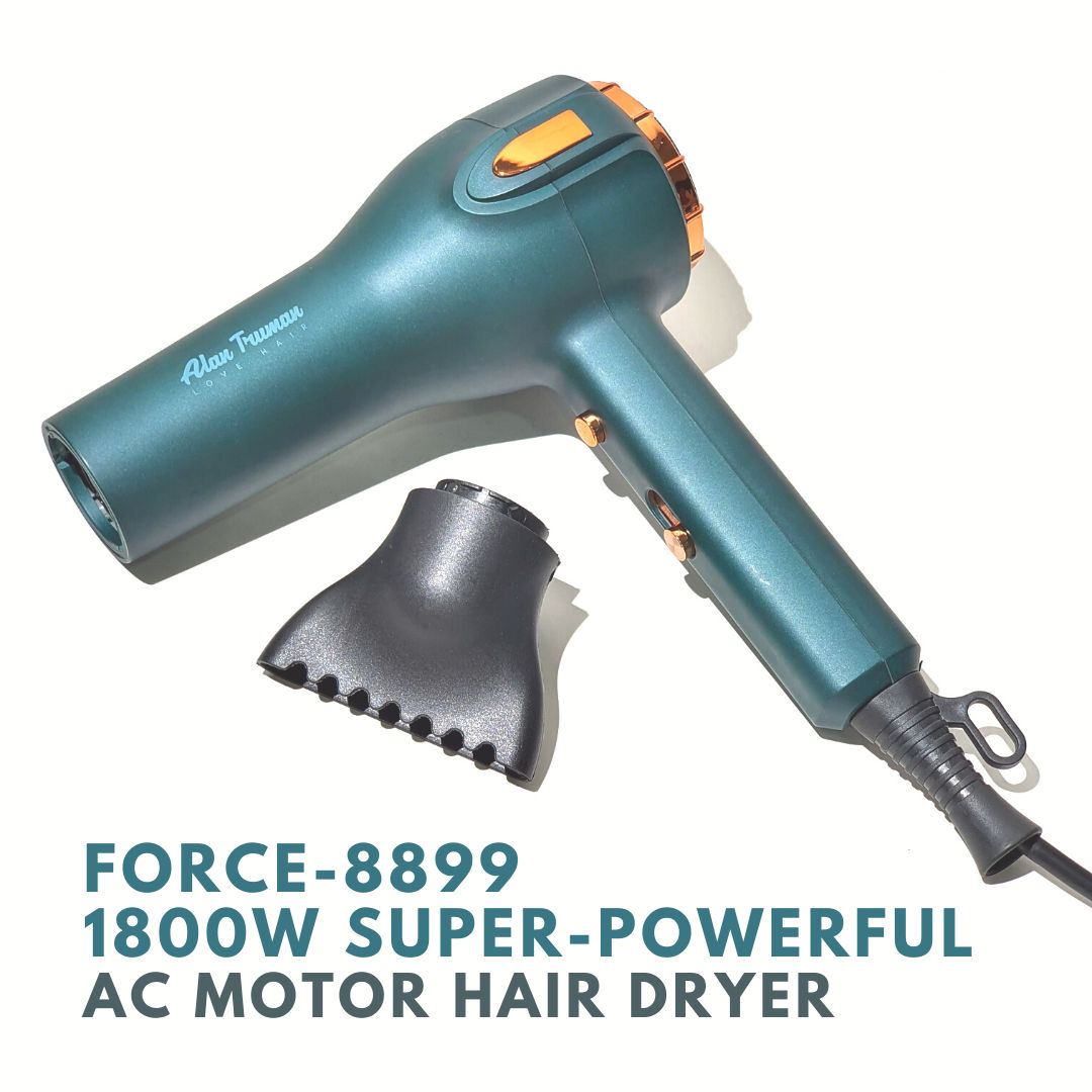 Alan Truman Force 8899 1800W Super Powerful AC Motor Hair Dryer