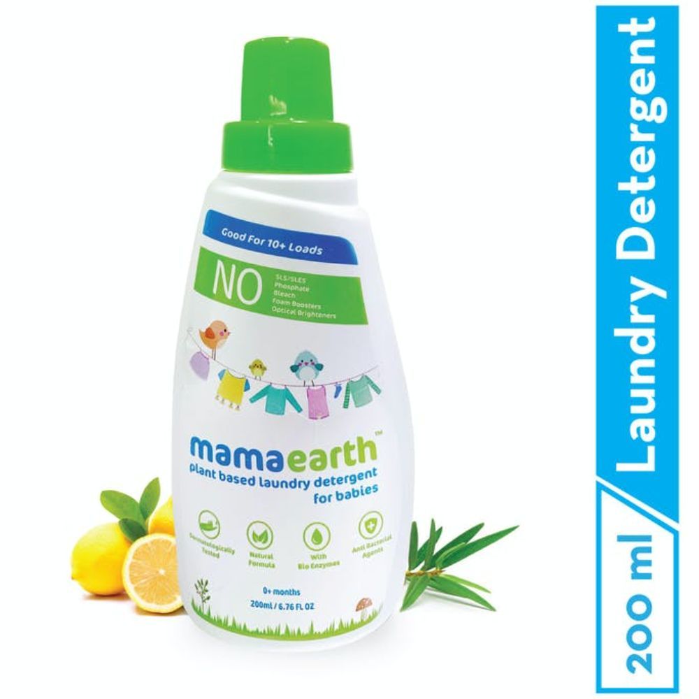 Mamaearth Mamaearth's Plant Based Baby Laundry Liquid Detergent, With