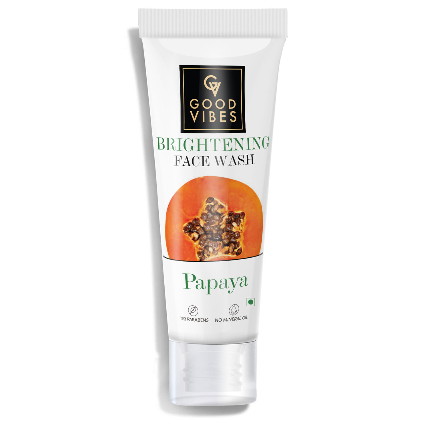 Good Vibes Papaya Brightening Face Wash (10 ml)