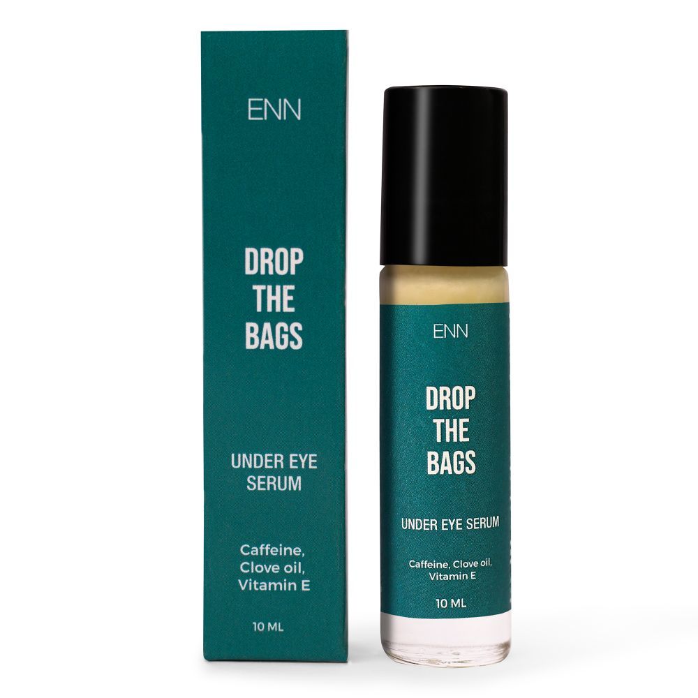 ENN Drop the Bags Under Eye Serum, Caffeine, Clove oil, Vitamin E, (10 ml)