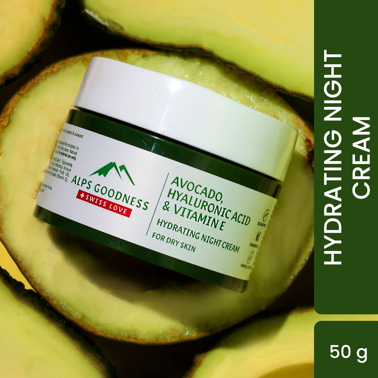 Alps Goodness Avocado, Hyaluronic Acid & Vitamin E Hydrating Night