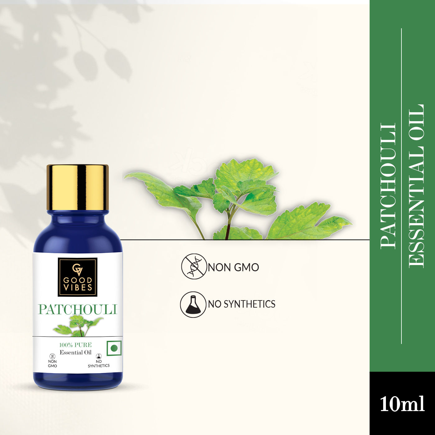 Buy Good Vibes 100 Pure Essential Oil Patchouli (10 ml) Online Purplle
