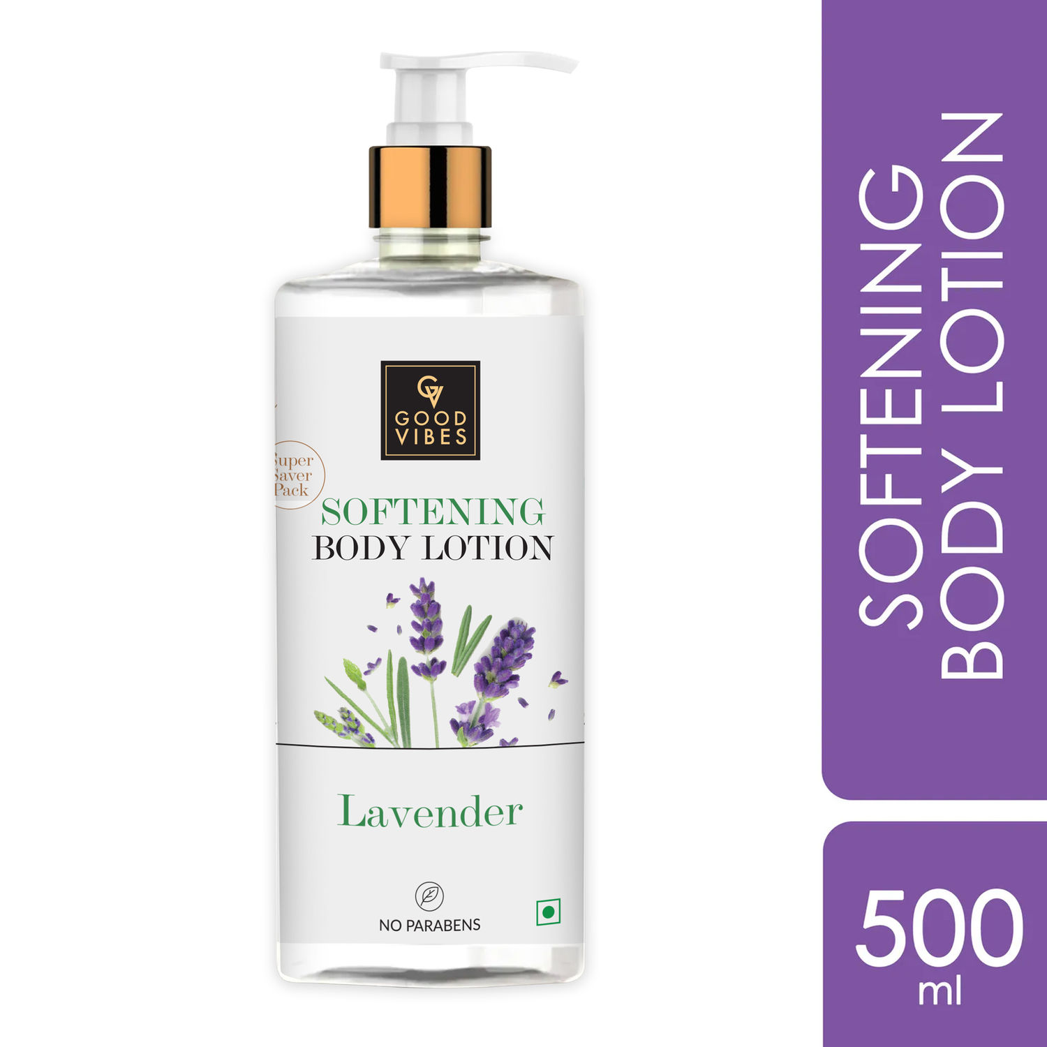 Buy Good Vibes Softening Body Lotion Lavender (400ml + 100 ml free