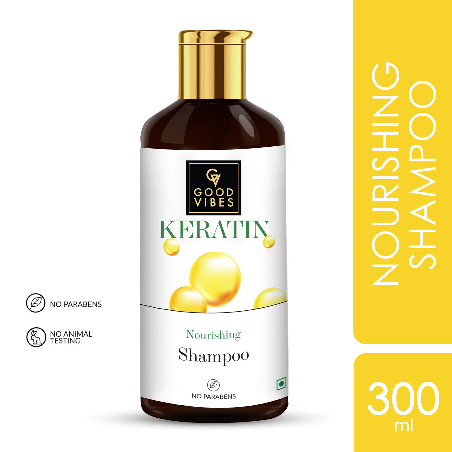 Good Vibes Keratin Nourishing Shampoo (300ml)