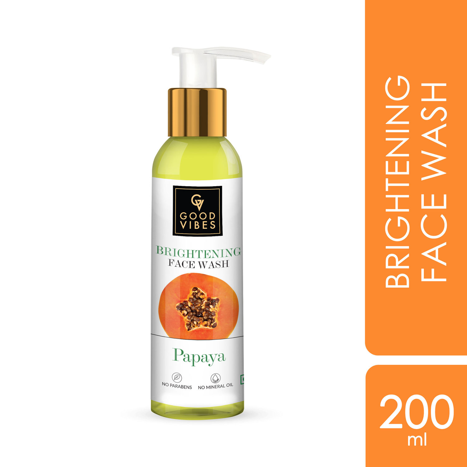 Good Vibes Brightening Face Wash Papaya (200 ml)